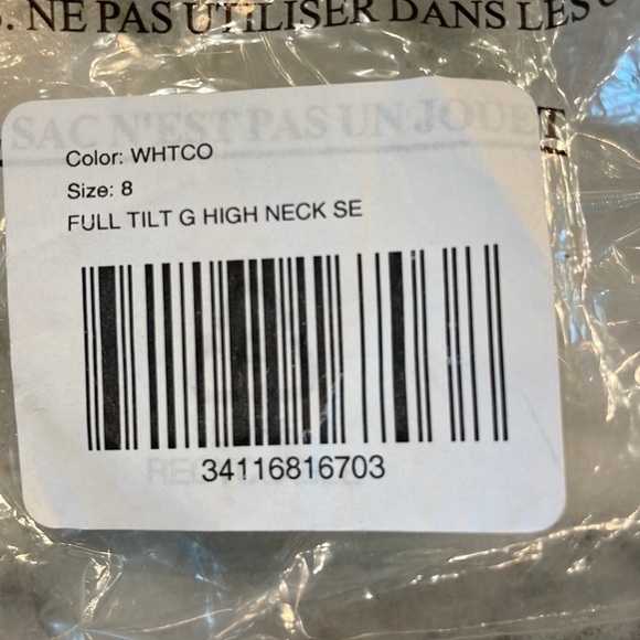 Girl’s Size 8 Full Tilt High Neck Tropical Bikini Set *New* with tags - Picture 3 of 4